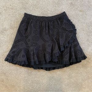 Loveshackfancy ruffle mini skirt